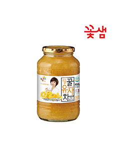 (사은품 증정) 꽃샘 꿀유자차 1kg