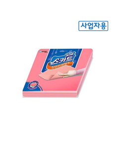 스카트 천연 위생행주 10매 1개 (핑크) 42878