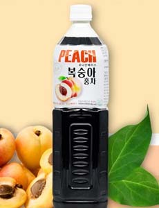 [유나인] 음료베이스 복숭아홍차(아이스티) 희석용 1.5L 8개입 1BOX